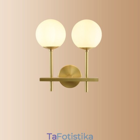 Modern Molecules Bean Light Wall με απόχρωση Ball Glass Modern Molecules Bean Light Wall με απόχρωση Ball Glass