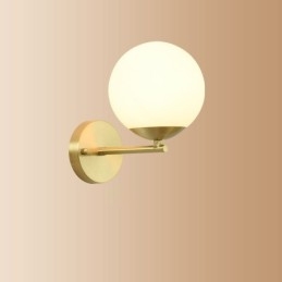 Modern Molecules Bean Light Wall με απόχρωση Ball Glass
