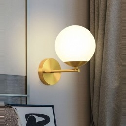 Modern Molecules Bean Light Wall με απόχρωση Ball Glass