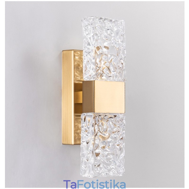 Μοντέρνο Crystal Flush Mount Φωτιστικό τοίχου για Μελέτη Υπνοδωματίου Σαλονιού με Βεράντα δίπλα στο κρεβάτι