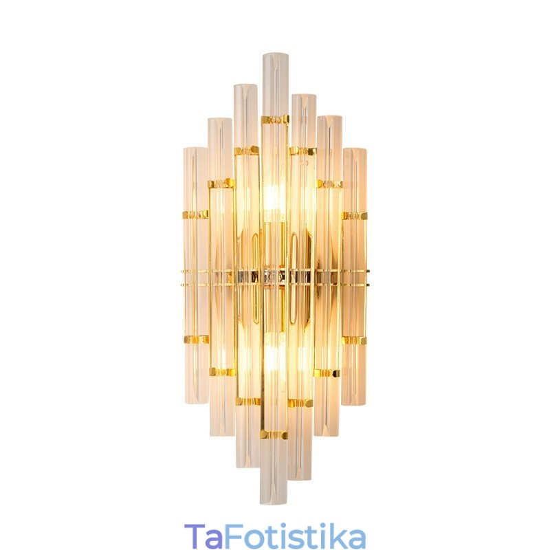 Ξενοδοχείο Light Luxury Κρυστάλλινο Φωτιστικό τοίχου Post μοντέρνα Προσωπικότητα Σαλόνι Διάδρομος Είσοδος Φόντο Φωτιστικό τοίχου Υπνοδωμάτιο κομοδίνο Διακοσμητικές απλίκες