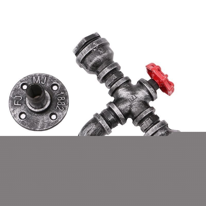 Φωτιστικό τοίχου Vintage Retro Water Pipe Industrial Sconces