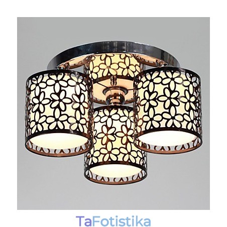 Σύγχρονη Σύγχρονη Ζωγραφική Metal Flush Mount Σύγχρονη Σύγχρονη Ζωγραφική Metal Flush Mount