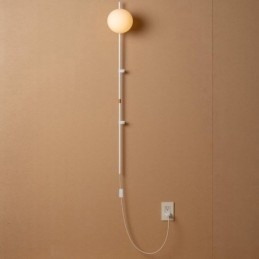 Globe Wall Sconce Lighting Mid Century Magic Bean Φωτιστικό τοίχου με βύσμα
