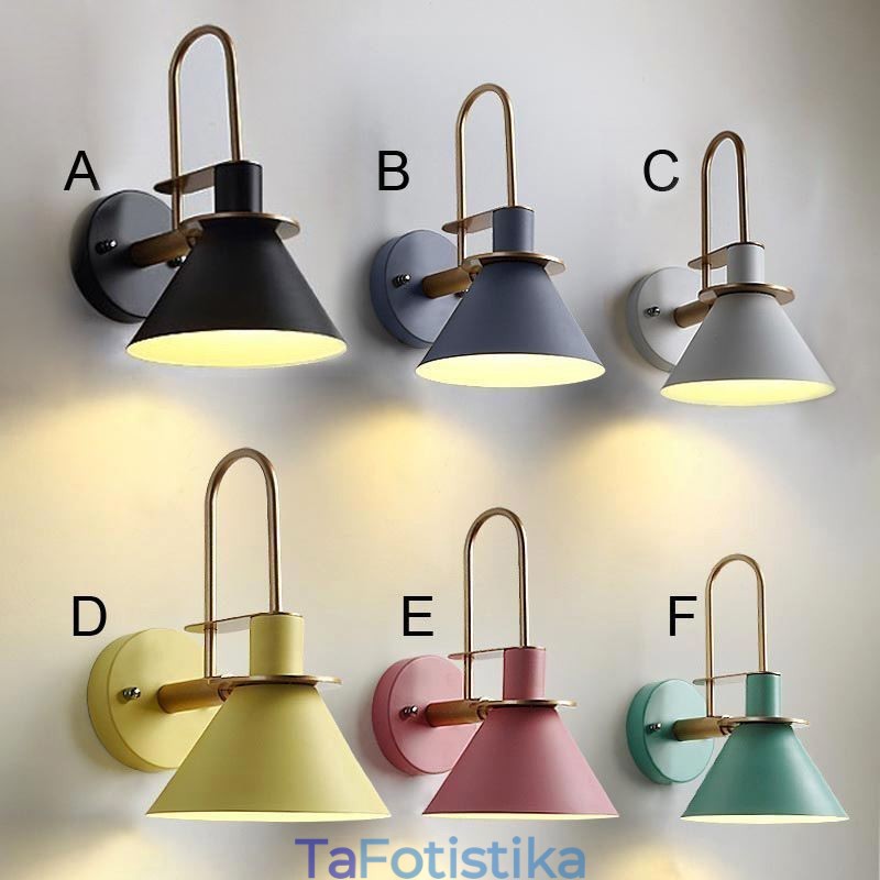 Φωτιστικό τοίχου Nordic Style Makron Απλίκα τοίχου Creative Mirror Φωτιστικό μπροστινού φωτιστικού
