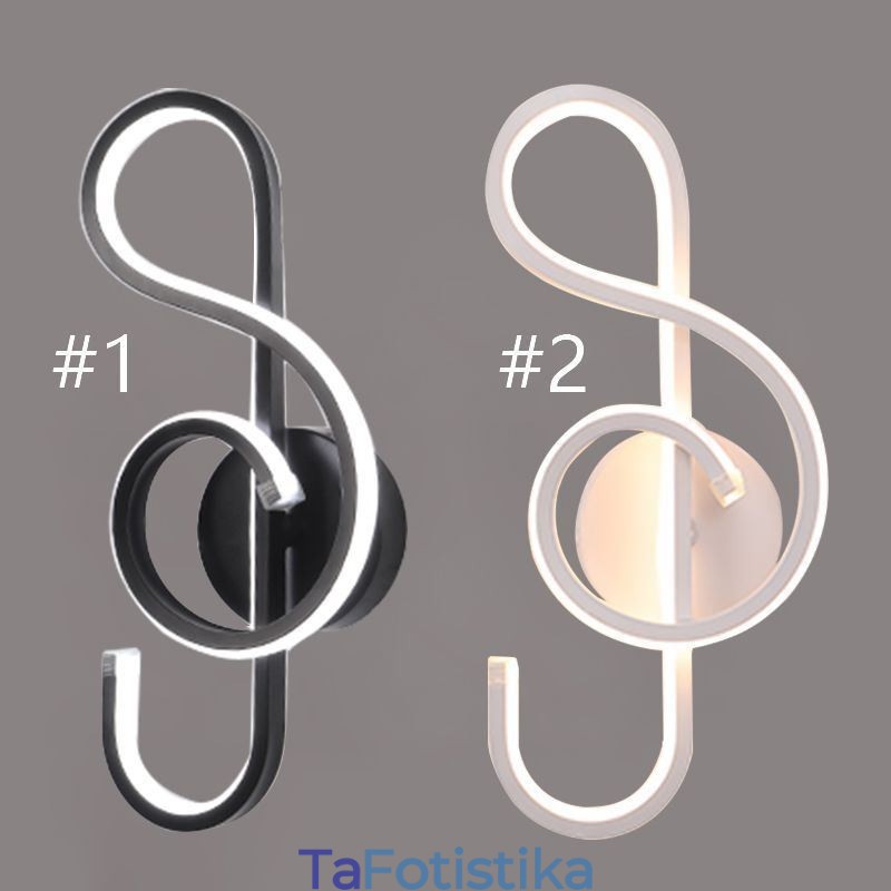 Απλίκα τοίχου Minimalist Acrylic Note Φωτιστικό τοίχου