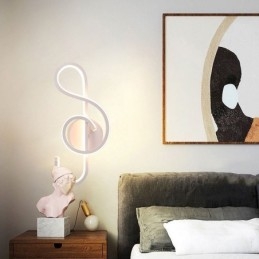 Απλίκα τοίχου Minimalist Acrylic Note Φωτιστικό τοίχου