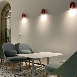 Απλίκα τοίχου Σχήμα U Minimalist Creative Wall Light 90 Περιστρεφόμενο αμπαζούρ
