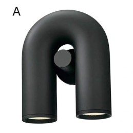 Απλίκα τοίχου Σχήμα U Minimalist Creative Wall Light 90 Περιστρεφόμενο αμπαζούρ