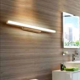 Φωτιστικό τοίχου Mirror Light από μασίφ ξύλο Μοντέρνο Επιτοίχιο Απλίκα