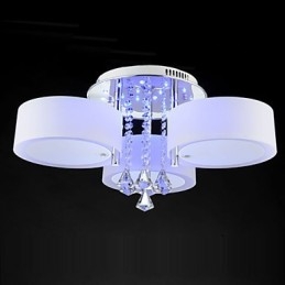 Τηλεχειριστήριο Flush Mount Crystal Modern Contemporary