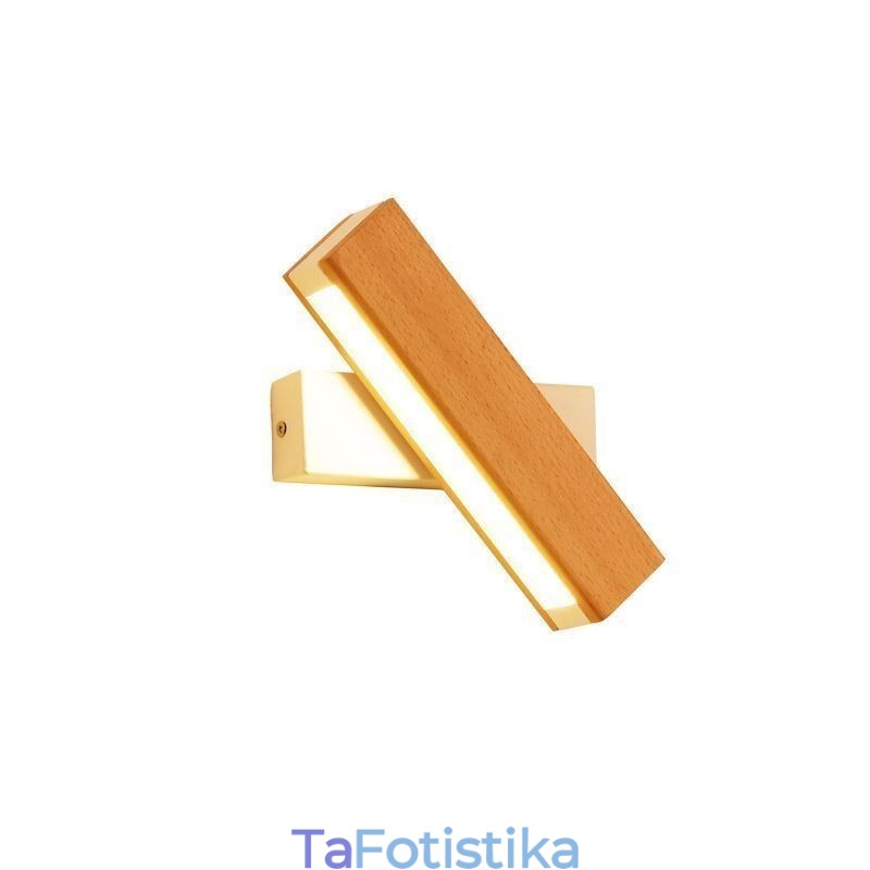 Φωτιστικό τοίχου Ευρώπης από μασίφ ξύλο Φωτιστικό τοίχου κομοδίνου Μοντέρνα φωτιστικά απλότητας