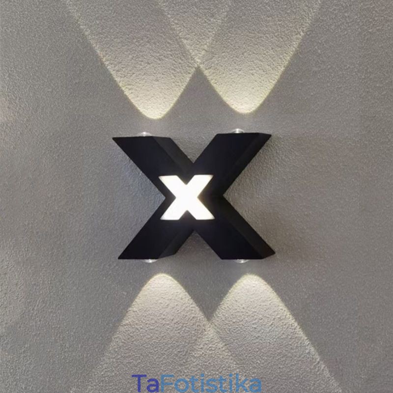 Art Deco Wall Light Up Down Φωτισμός εσωτερικού χώρου Απλίκα τοίχου από αλουμίνιο