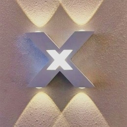 Art Deco Wall Light Up Down Φωτισμός εσωτερικού χώρου Απλίκα τοίχου από αλουμίνιο
