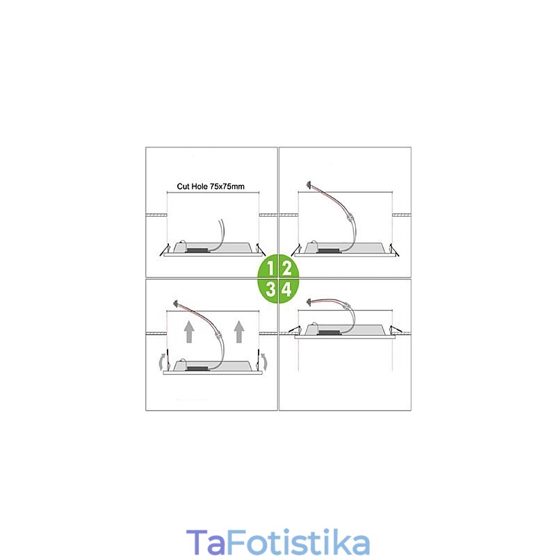 Σύγχρονη Σύγχρονη Ζωγραφική Metal Flush Mount
