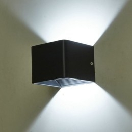 Επιτοίχιο Φωτιστικό Αλουμινίου Μπαλκόνι Επιφανείας Κύβος Φωτιστικό Βεράντας