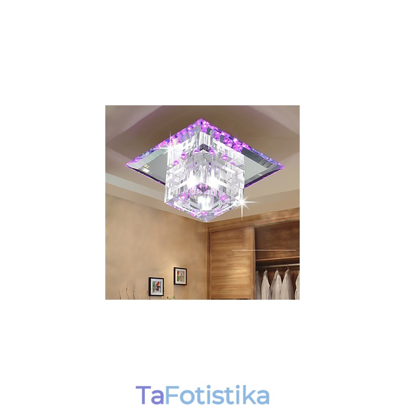 Crystal Between Lamp Smd Spotlight Creative Lamp Lamp Tube Light Absorb Dome Light