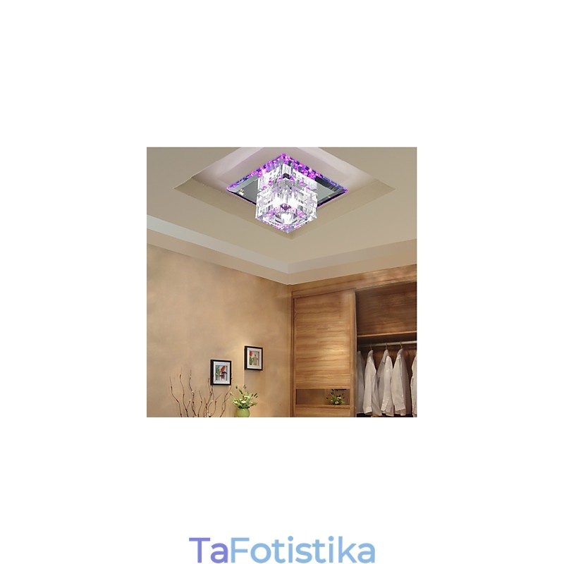 Crystal Between Lamp Smd Spotlight Creative Lamp Lamp Tube Light Absorb Dome Light