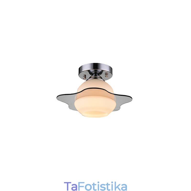 Μοντέρνο Φωτιστικό Οροφής Flush Mount 1 Light Contemporary Metal