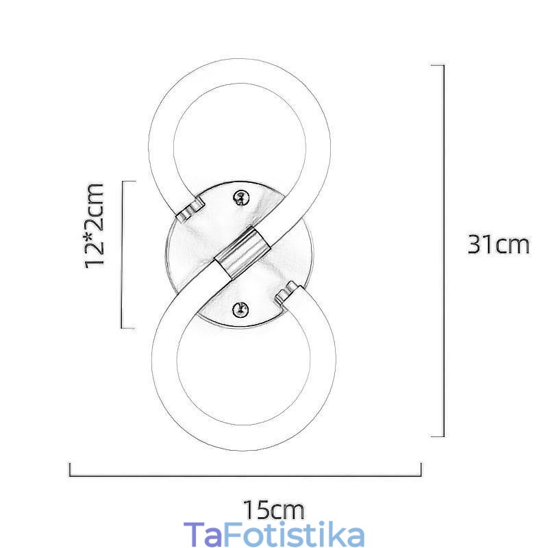 Λάμπες Number Light Αραβικό Νούμερο 8