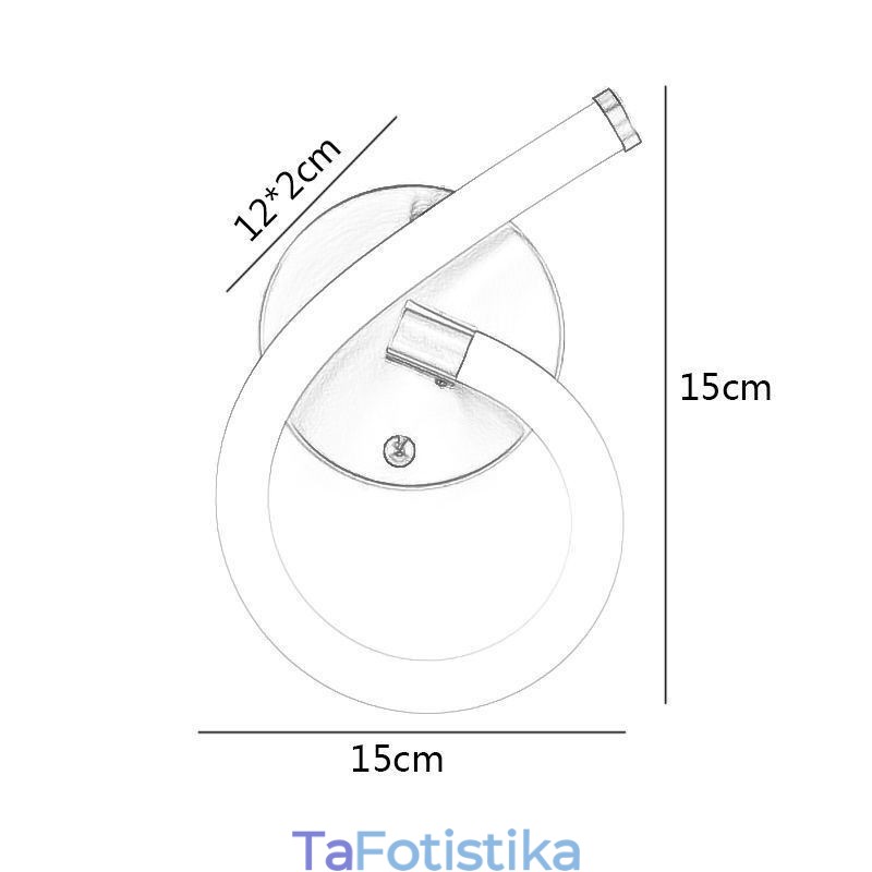 Φωτιστικό Number Light Αραβικό Αριθμό 6