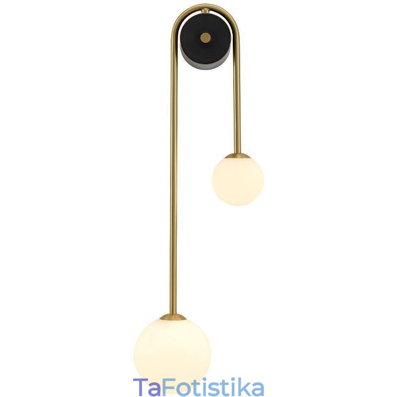 Globe Glass Sconce Wall Lighting Μοντέρνο ορειχάλκινο φωτιστικό τοίχου