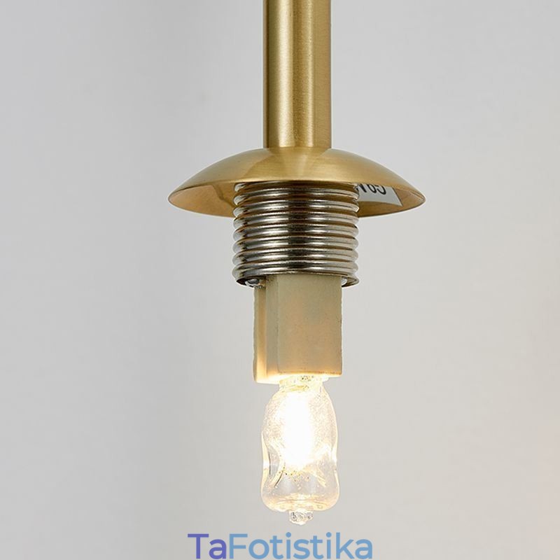 Globe Glass Sconce Wall Lighting Μοντέρνο ορειχάλκινο φωτιστικό τοίχου