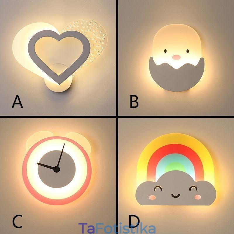 Ακρυλικό Επιτοίχιο Φωτιστικό Lovely Sconce Light