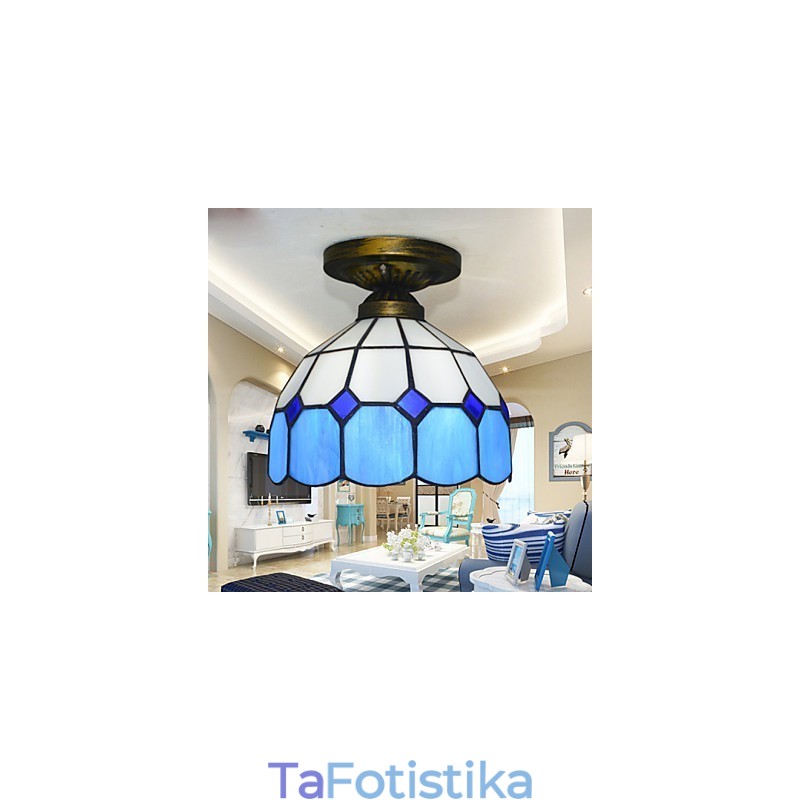 Mediterranean Contracted Absorb Dome Light Creative Absorb Dome Light Lamp