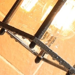 Ευρωπαϊκή Απλίκα Εξωτερικού Τοίχου Αδιάβροχη Τετράγωνη Στήλη Φωτιστικό Τοίχου Μπαλκόνι Κήπου Αυλής