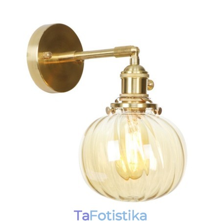 Μοντέρνο φωτιστικό τοίχου Bean με απόχρωση Ball Glass Μοντέρνο φωτιστικό τοίχου Bean με απόχρωση Ball Glass