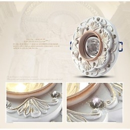 Spot Lights Mini Style Παραδοσιακή Κλασική Ρητίνη