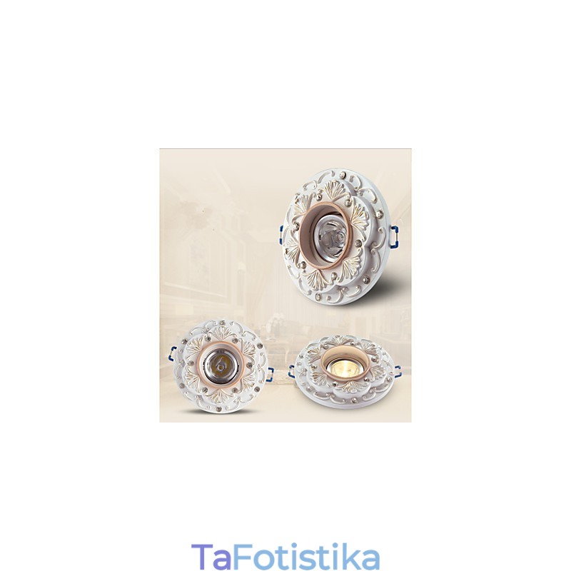 Spot Lights Mini Style Παραδοσιακή Κλασική Ρητίνη