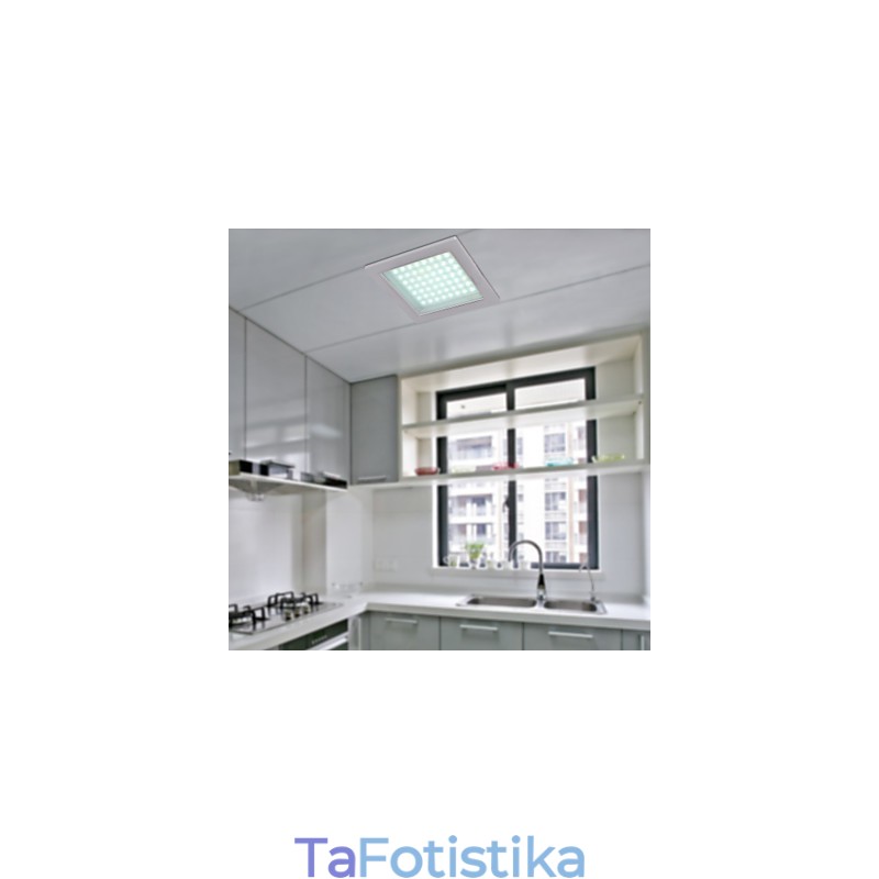 Μοντέρνο Flush Mount Lights Τετράγωνο σχήμα