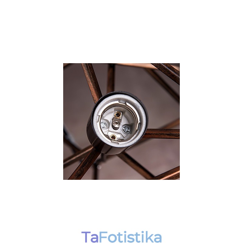 Μενταγιόν 1 Ελαφριά Vintage Μινιμαλιστική Σιδερένια Ζωγραφική Πολυέλαιος