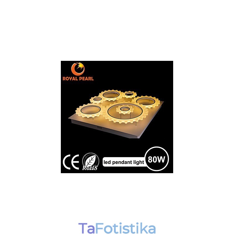 Κρεμαστό φως Cool White Epistar Chips 80W