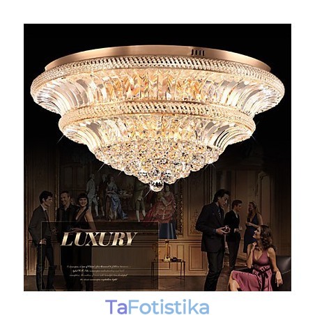 Modern Luxury 9 Μοντέρνο Κρυστάλλινο Φωτιστικό Οροφής Absorb Dome Light Διάμετρος 80CM Modern Luxury 9 Μοντέρνο Κρυστάλλινο Φωτιστικό Οροφής Absorb Dome Light Διάμετρος 80CM