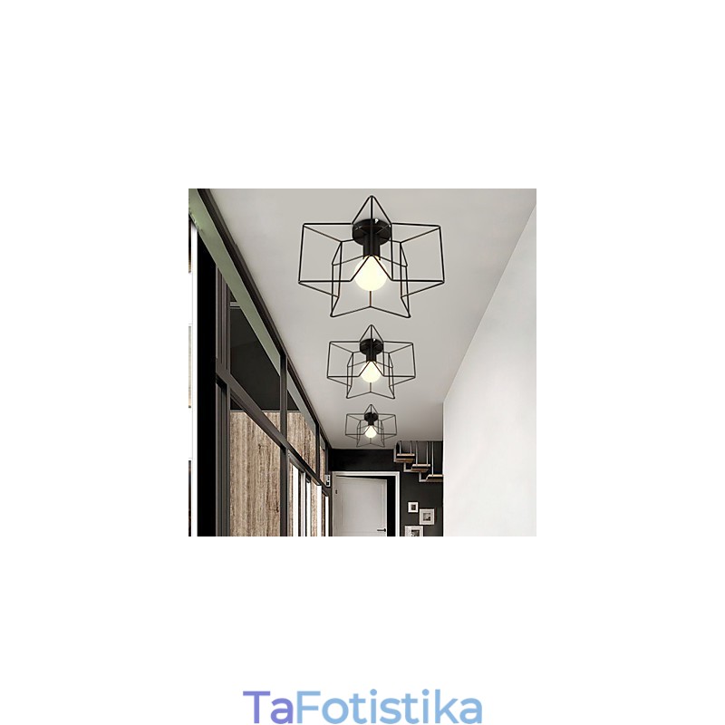 Pentagram Μοντέρνα Δημιουργικά Φώτα Βεράντας για Απορρόφηση Φωτός Θόλου