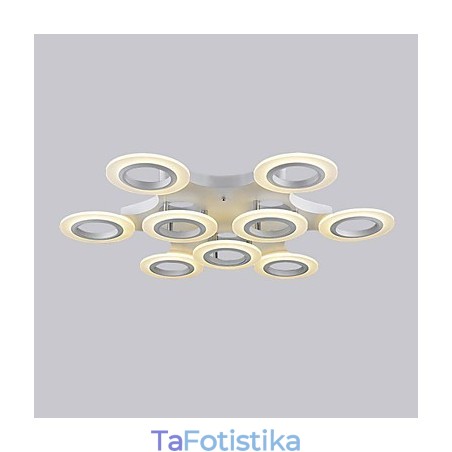 Ζεστό λευκό καυτό μενταγιόν φωτισμού κύκλου πώλησης για εμπορικό κέντρο