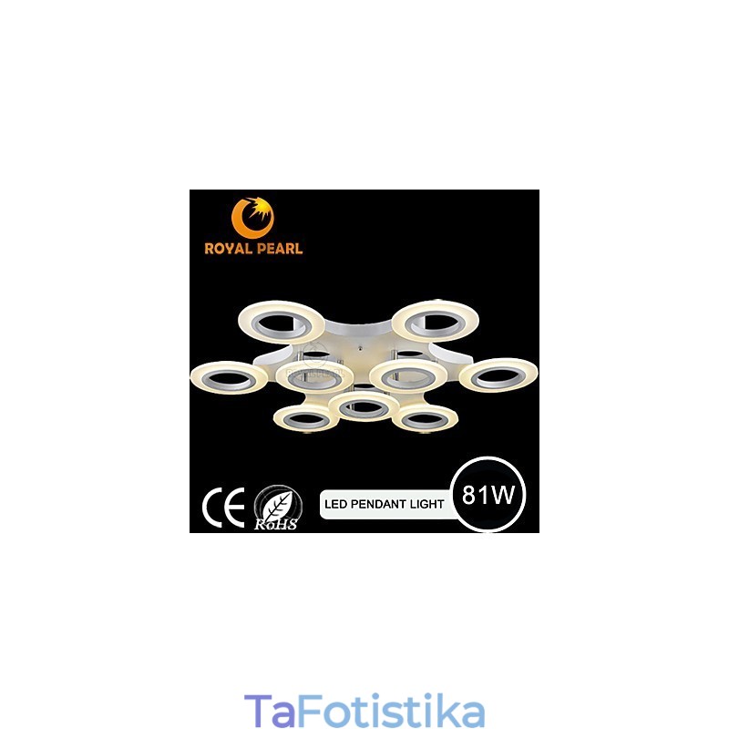 Ζεστό λευκό καυτό μενταγιόν φωτισμού κύκλου πώλησης για εμπορικό κέντρο