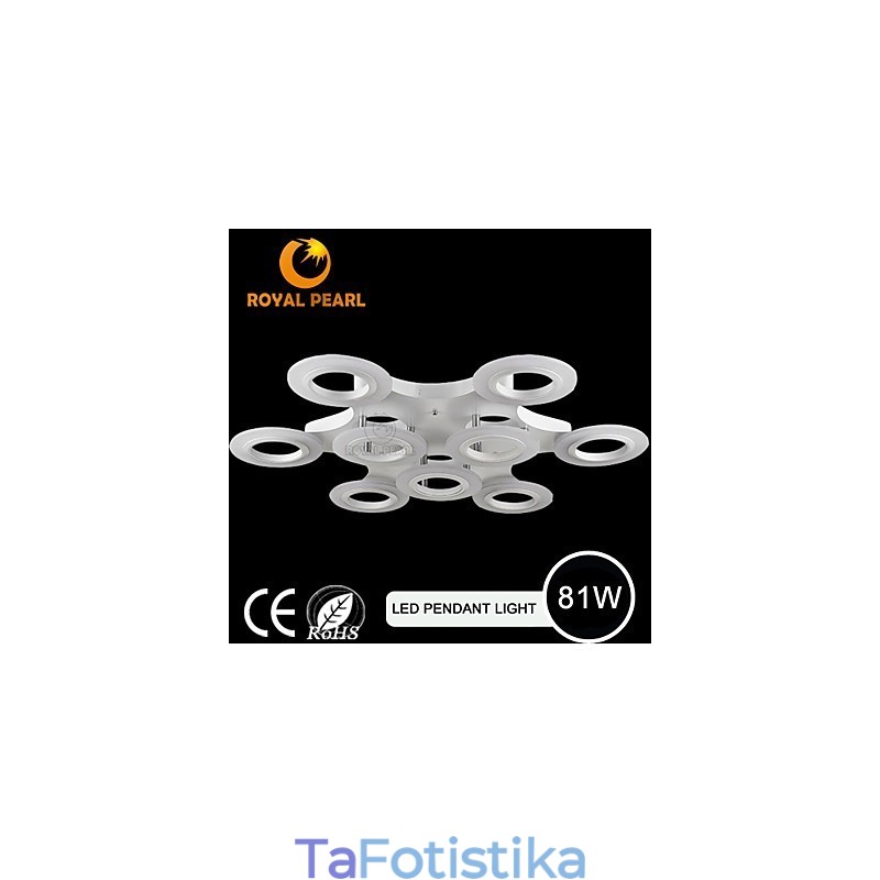 Ζεστό λευκό καυτό μενταγιόν φωτισμού κύκλου πώλησης για εμπορικό κέντρο