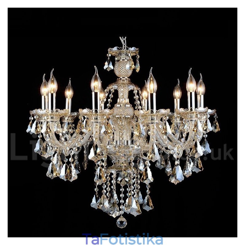 Κρεμαστό κονιάκ Κρυστάλλινο Χρώμα Ανοιχτό Κρυστάλλινο Μοντέρνο Σύγχρονο Παραδοσιακό Κλασικό Ρετρό Φανάρι Χώρα