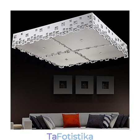 Crystal Flush Mount Modern Contemporary Metal Crystal Flush Mount Modern Contemporary Metal