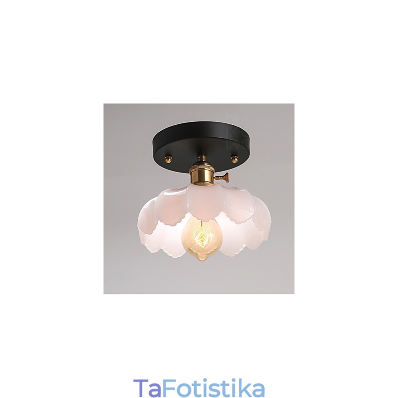 Flush Mount Retro Lighting Lights Γυάλινο φωτιστικό οροφής