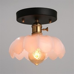 Flush Mount Retro Lighting Lights Γυάλινο φωτιστικό οροφής