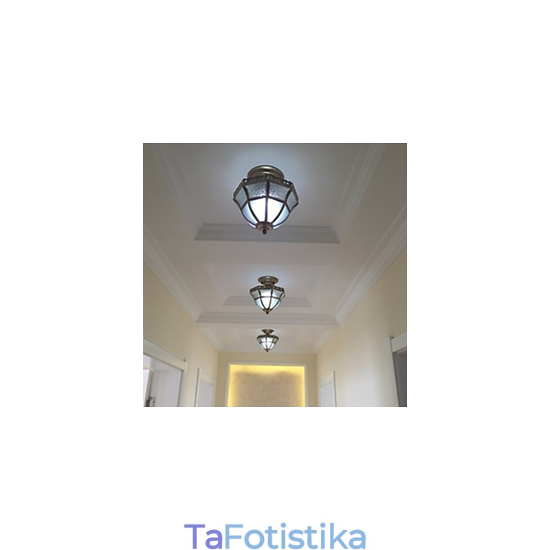Παραδοσιακά κλασικά μίνι ορειχάλκινα μεταλλικά φώτα στερέωσης