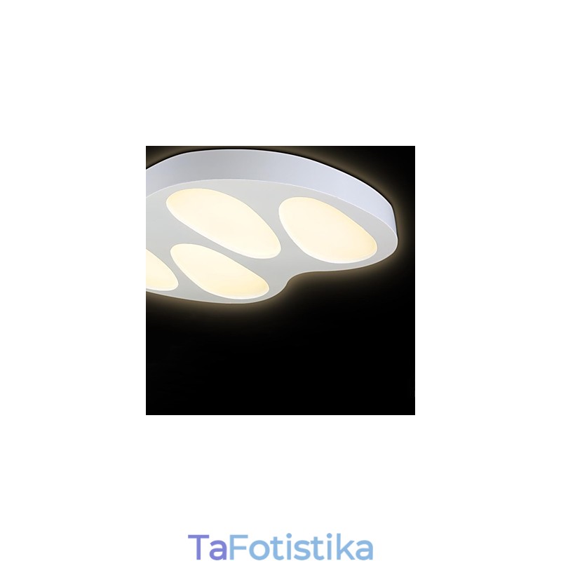 Flush Mount No Polar Light με Τηλεχειριστήριο Modern Contemporary