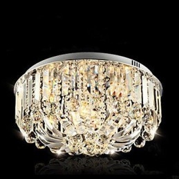 Πηγή φωτός ελέγχου της υποενότητας Flush Mount Lights Crystal Metal Fashion Modern Classic