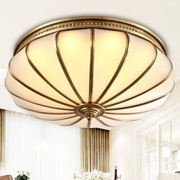 Flush Mount Crystal Μοντέρνο Σύγχρονο Παραδοσιακό Κλασικό Μέταλλο