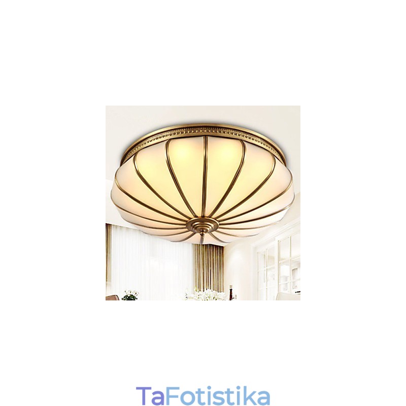 Flush Mount Crystal Μοντέρνο Σύγχρονο Παραδοσιακό Κλασικό Μέταλλο